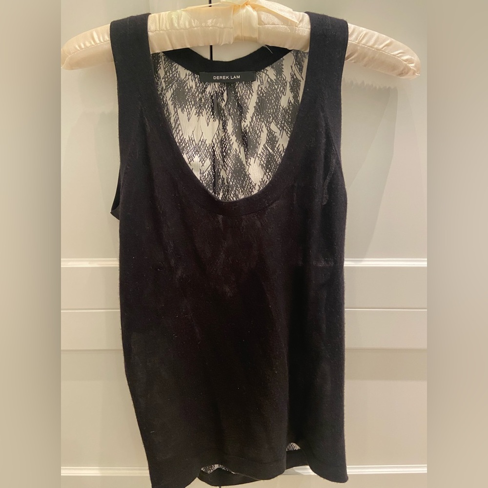 Derek Lam cardigan and tank set
